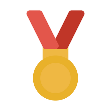 A medal ribbon